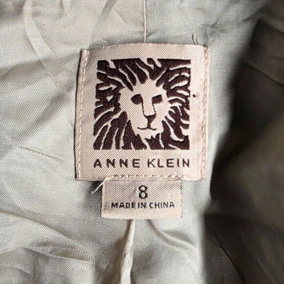 Anne Klein Single Closure Fitted Blazer Size 8 - Picture 10 of 13